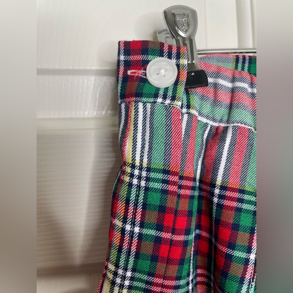 Aerie pleated plaid preppy holiday mini schoolgirl skirt | M - Picture 2 of 7